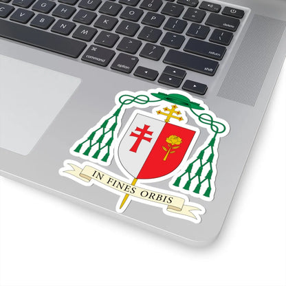 Coat of arms of Henryk Jagodziński (Spain) (Coat of Arms) STICKER Vinyl Kiss-Cut Decal - The Sticker Space