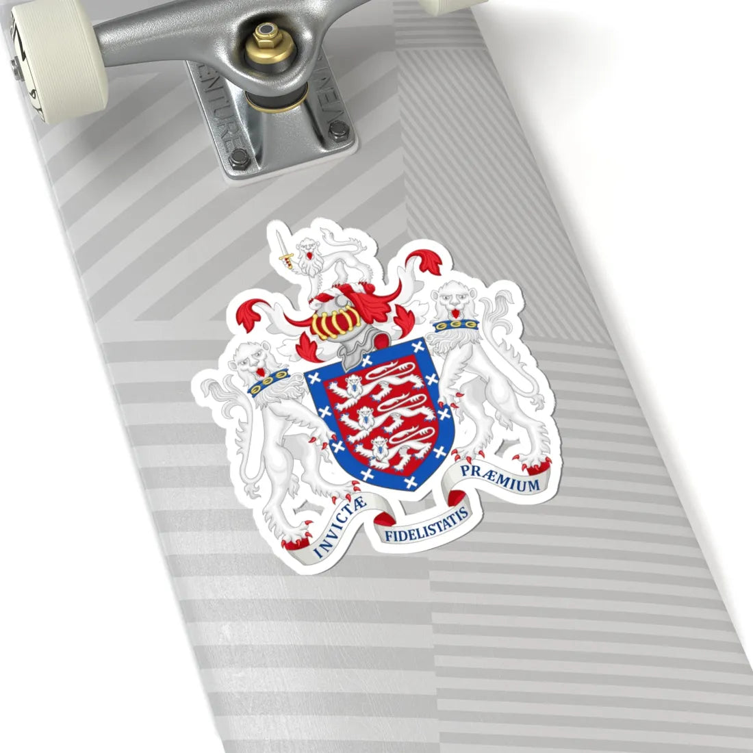 Coat of Arms of Hereford City Council (England) (Coat of Arms) STICKER Vinyl Kiss-Cut Decal - The Sticker Space