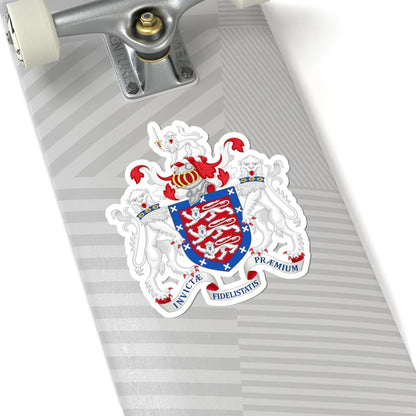 Coat of Arms of Hereford City Council (England) (Coat of Arms) STICKER Vinyl Kiss-Cut Decal - The Sticker Space