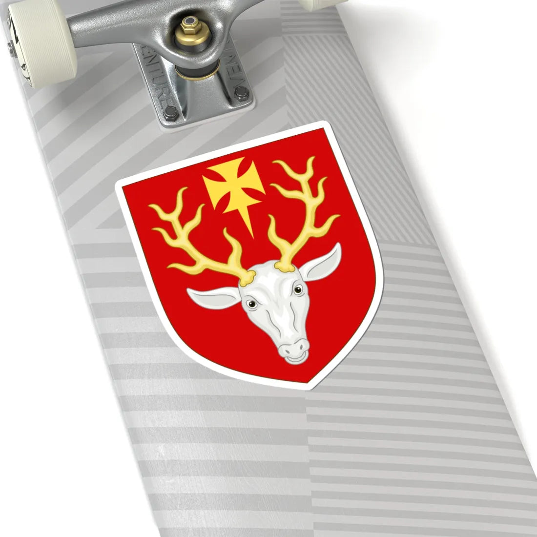 Coat of Arms of Hertford College Oxford (England) (Coat of Arms) STICKER Vinyl Kiss-Cut Decal - The Sticker Space