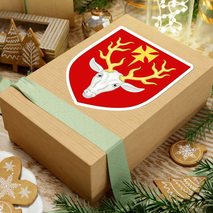 Coat of Arms of Hertford College Oxford (England) (Coat of Arms) STICKER Vinyl Kiss-Cut Decal - The Sticker Space