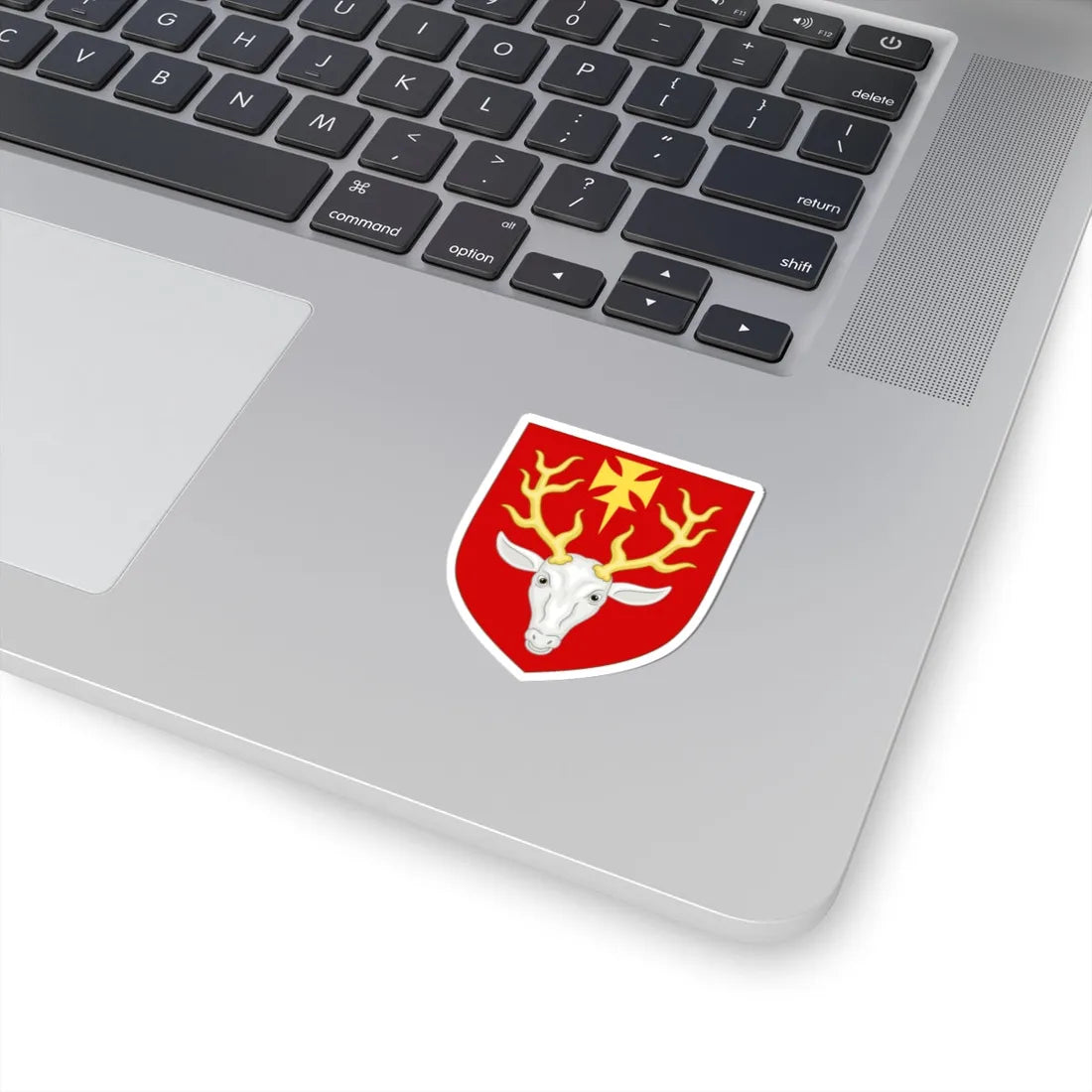 Coat of Arms of Hertford College Oxford (England) (Coat of Arms) STICKER Vinyl Kiss-Cut Decal - The Sticker Space