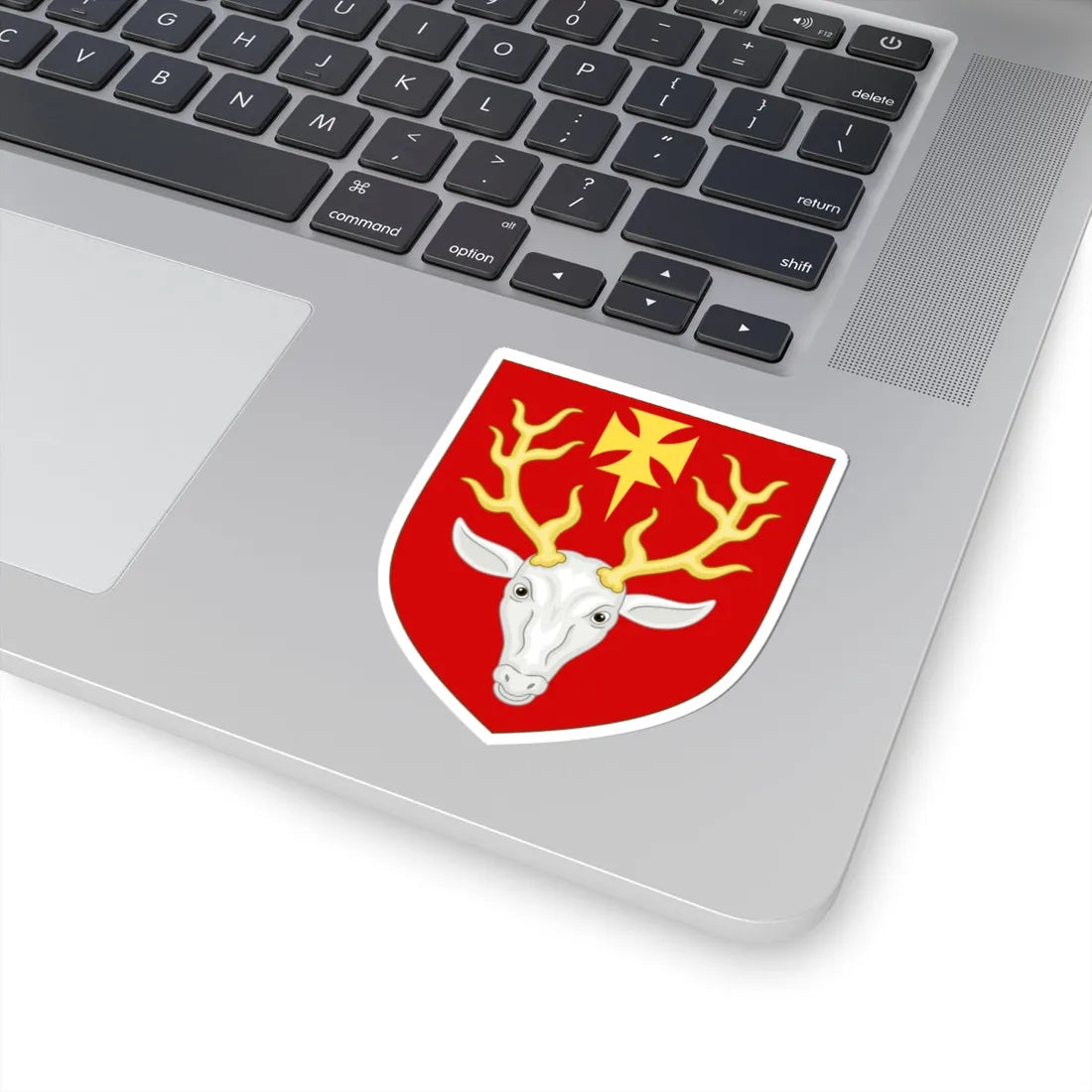 Coat of Arms of Hertford College Oxford (England) (Coat of Arms) STICKER Vinyl Kiss-Cut Decal - The Sticker Space