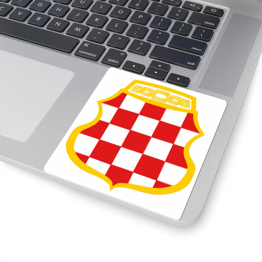 Coat of arms of Herzeg-Bosnia (Bosnia and Herzegovina) (Coat of Arms) STICKER Vinyl Kiss-Cut Decal - The Sticker Space