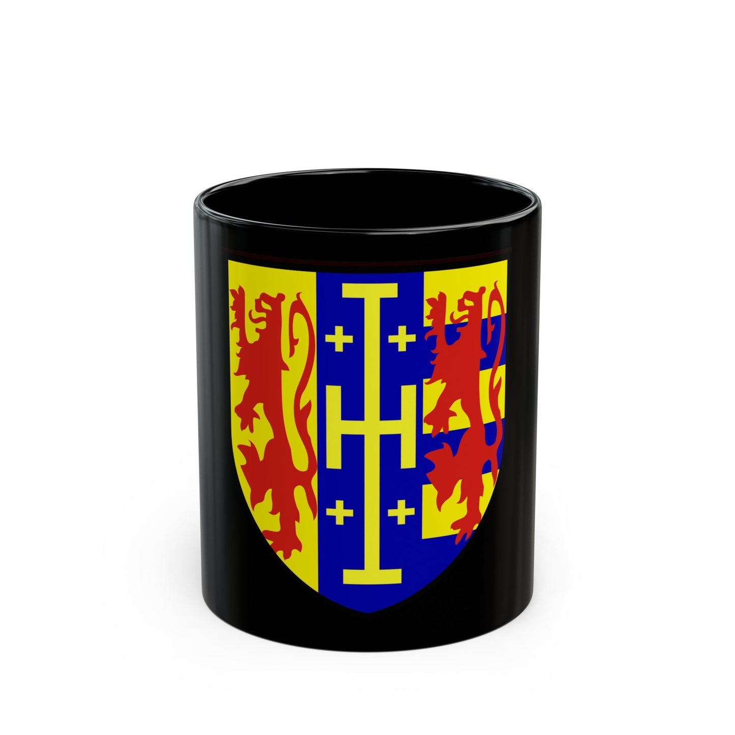 Coat of arms of Hetoumian - Black Coffee Mug-11oz-The Sticker Space