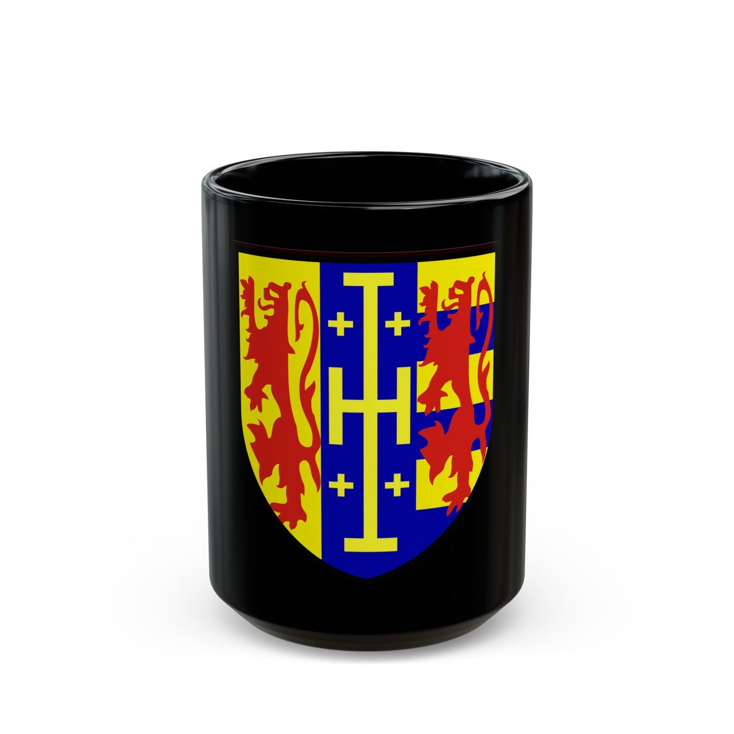 Coat of arms of Hetoumian - Black Coffee Mug-15oz-The Sticker Space