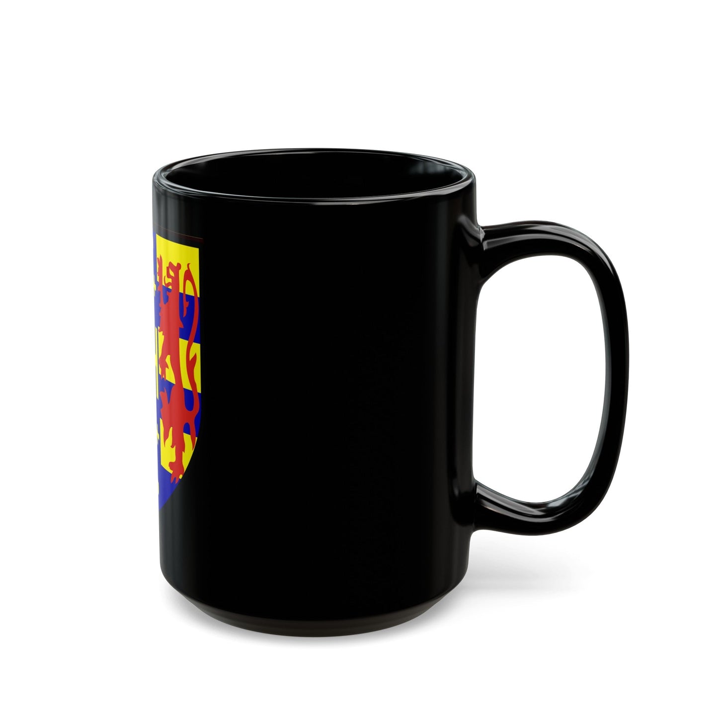 Coat of arms of Hetoumian - Black Coffee Mug-The Sticker Space