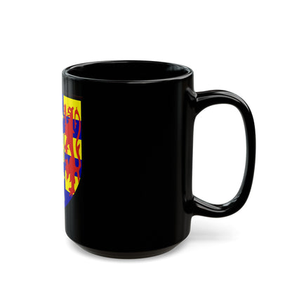 Coat of arms of Hetoumian - Black Coffee Mug-The Sticker Space