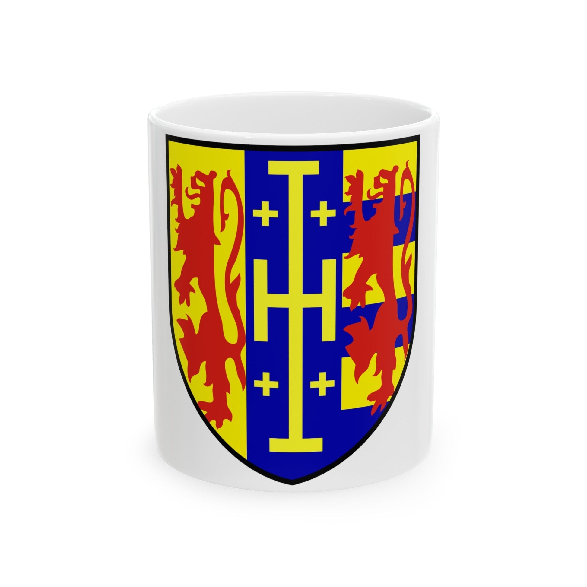 Coat of arms of Hetoumian - White Coffee Mug-11oz-The Sticker Space