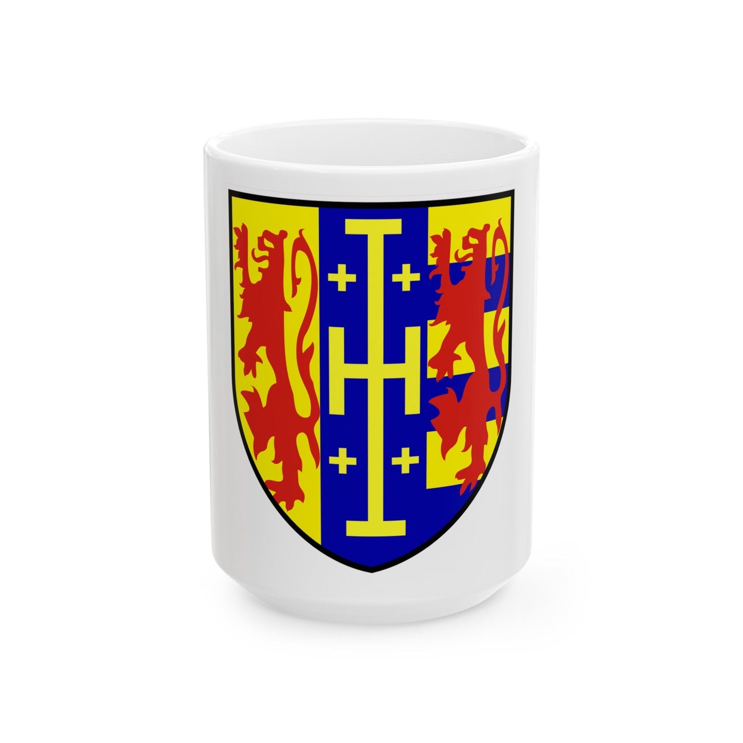 Coat of arms of Hetoumian - White Coffee Mug-15oz-The Sticker Space