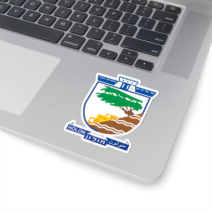 Coat of arms of Holon (Israel) (Coat of Arms) STICKER Vinyl Kiss-Cut Decal - The Sticker Space