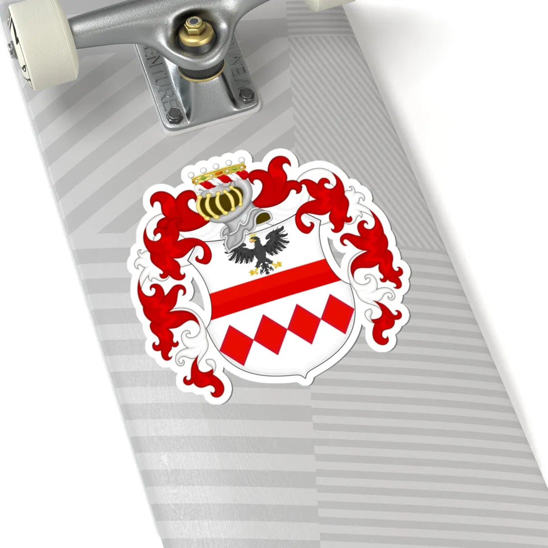 Coat of arms of House of Artusi (Italy) (Coat of Arms) STICKER Vinyl Kiss-Cut Decal - The Sticker Space