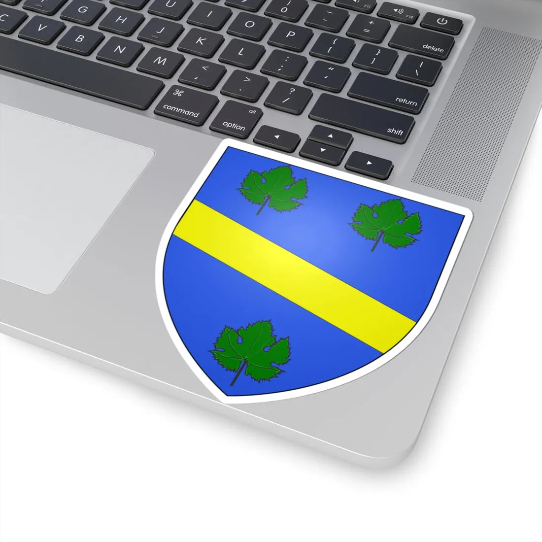 Coat of arms of House of Luci from Florence Siena Colle Tuscany Italy (Italy) (Coat of Arms) STICKER Vinyl Kiss-Cut Decal - The Sticker Space