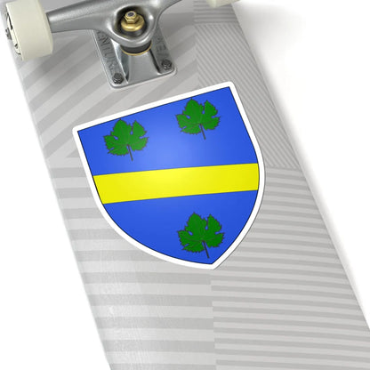Coat of arms of House of Luci from Florence Siena Colle Tuscany Italy (Italy) (Coat of Arms) STICKER Vinyl Kiss-Cut Decal - The Sticker Space