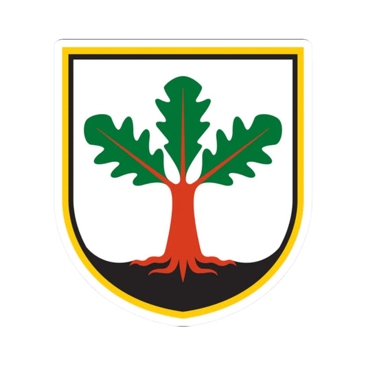 Coat of arms of Hrastnik (Slovenia) (Coat of Arms) STICKER Vinyl Kiss-Cut Decal 2 Inch White - The Sticker Space