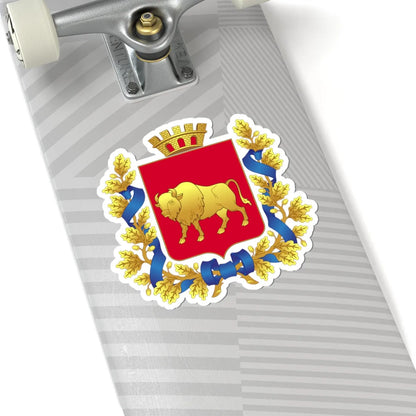 Coat of Arms of Hrodna Voblasts (Belarus) (Coat of Arms) STICKER Vinyl Kiss-Cut Decal - The Sticker Space