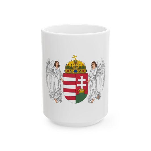 Coat of arms of Hungary (1896-1915) - White Coffee Mug