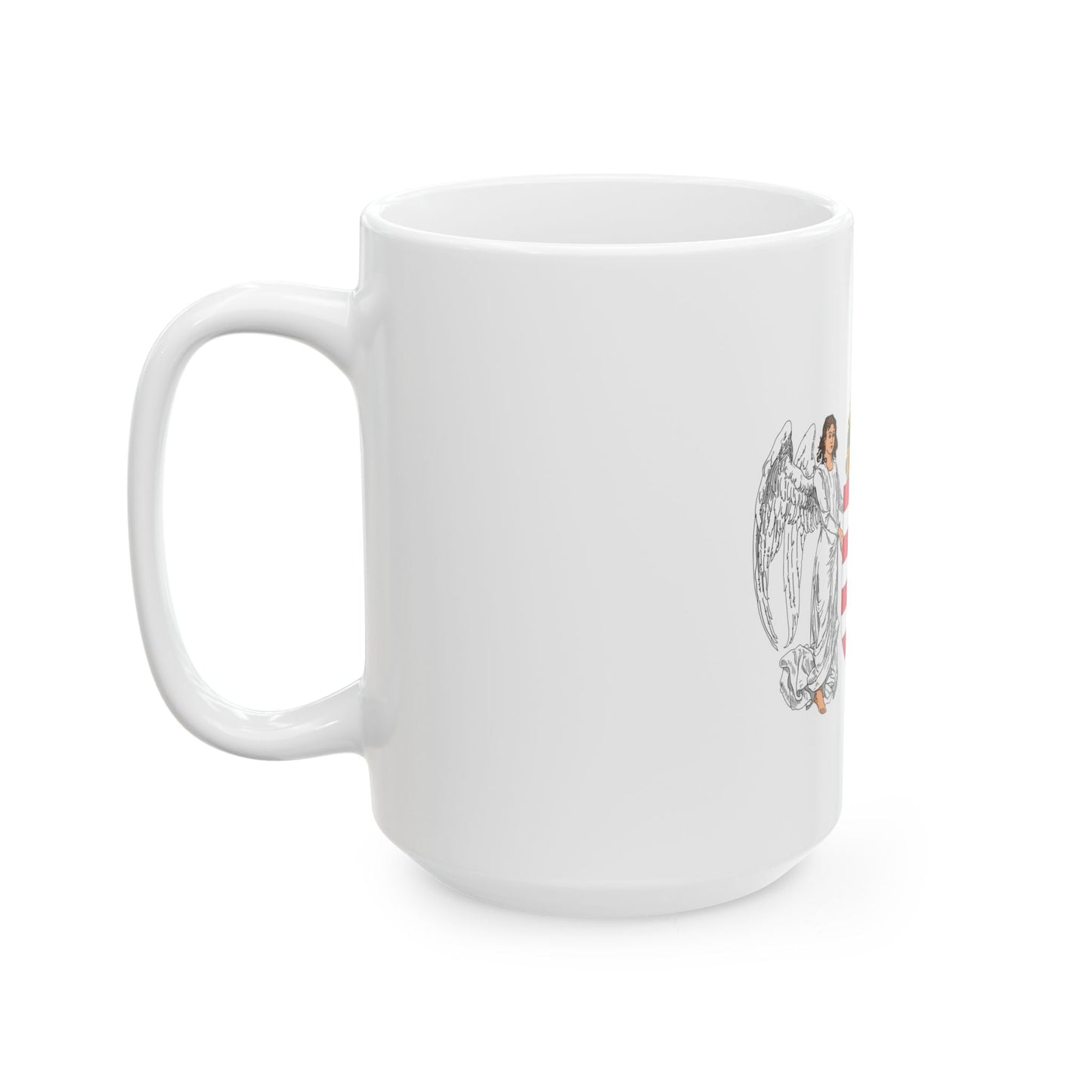 Coat of arms of Hungary (1896-1915) - White Coffee Mug