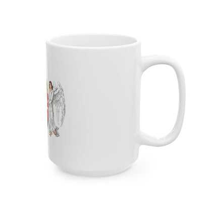 Coat of arms of Hungary (1896-1915) - White Coffee Mug