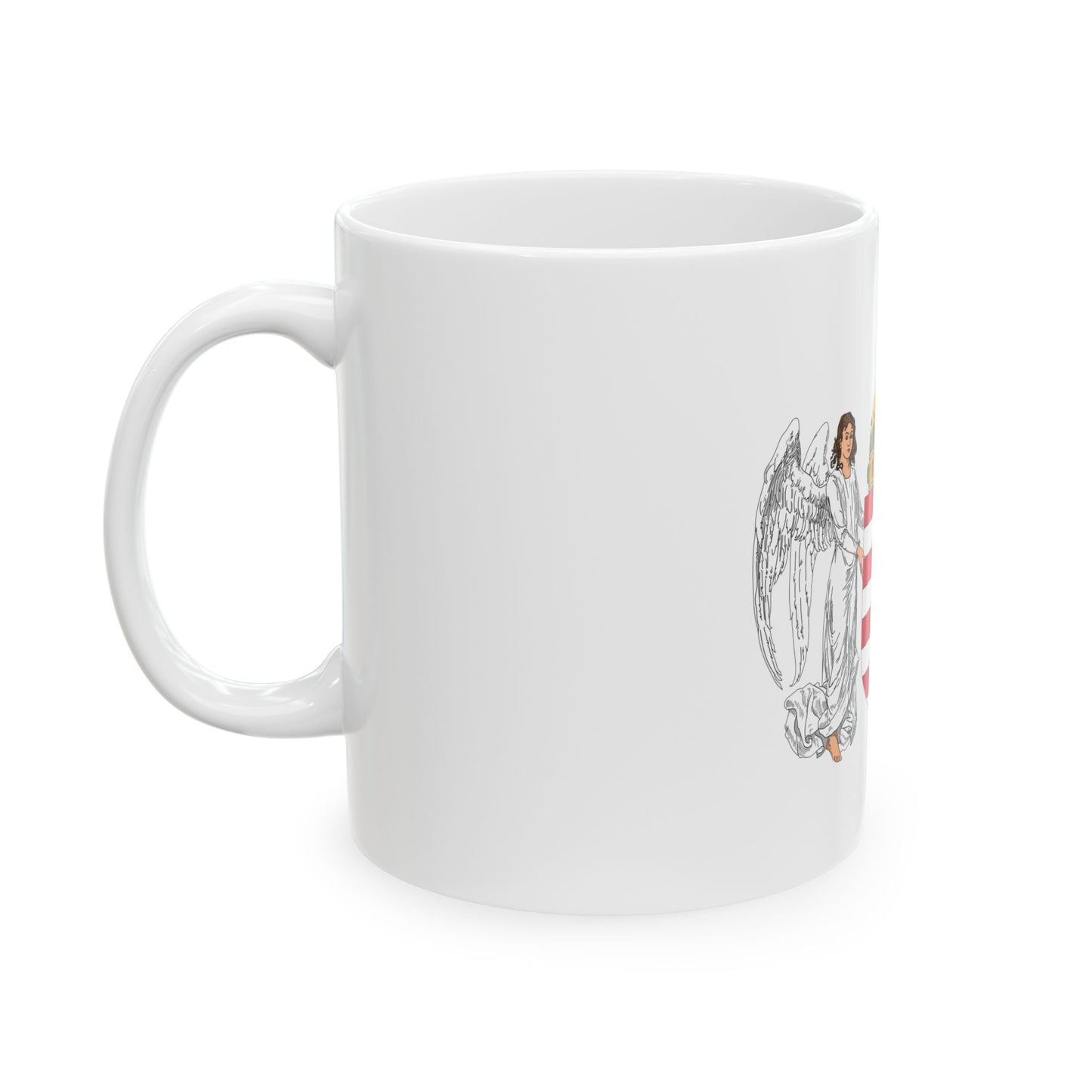 Coat of arms of Hungary (1896-1915) - White Coffee Mug