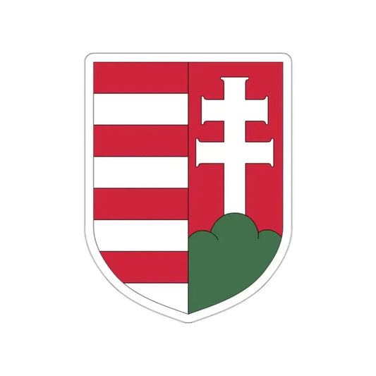 Coat of arms of Hungary (1918-1919) STICKER Vinyl Die-Cut Decal 2 Inch - The Sticker Space