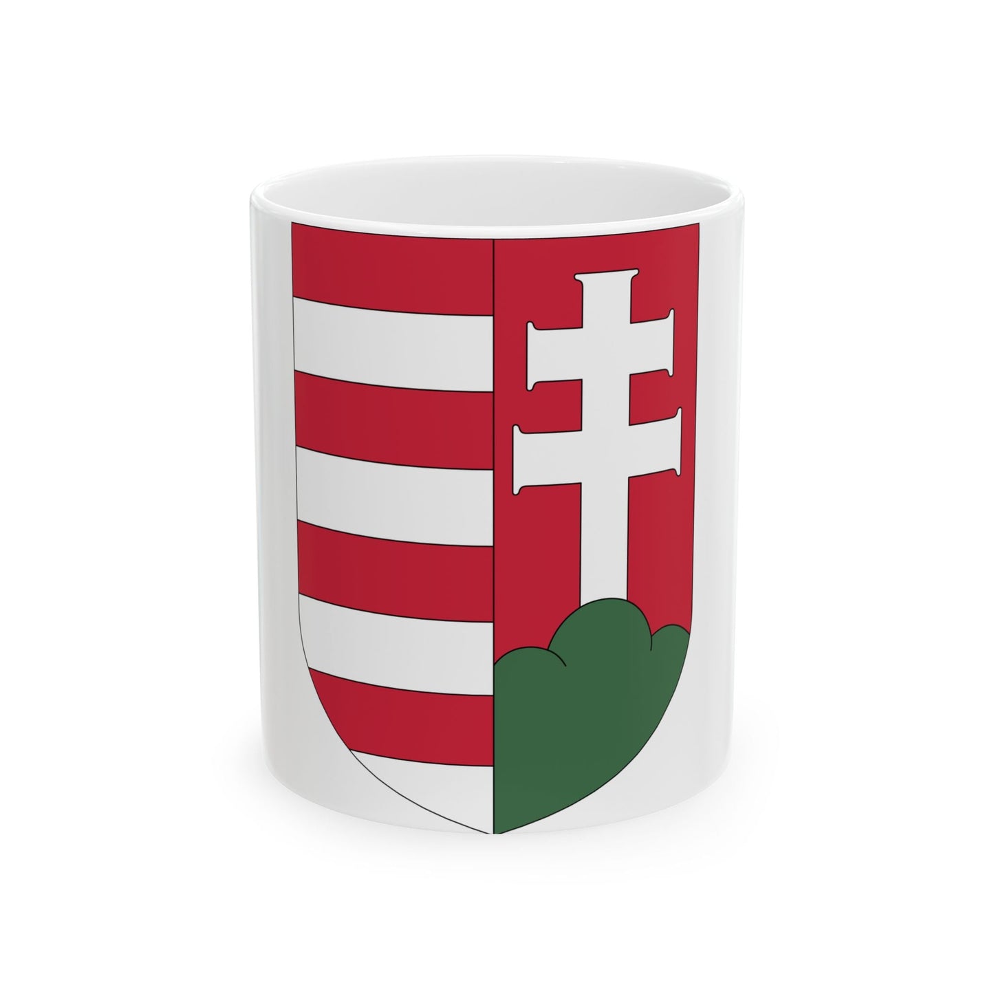 Coat of arms of Hungary (1918-1919) - White Coffee Mug