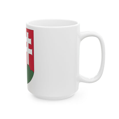 Coat of arms of Hungary (1918-1919) - White Coffee Mug