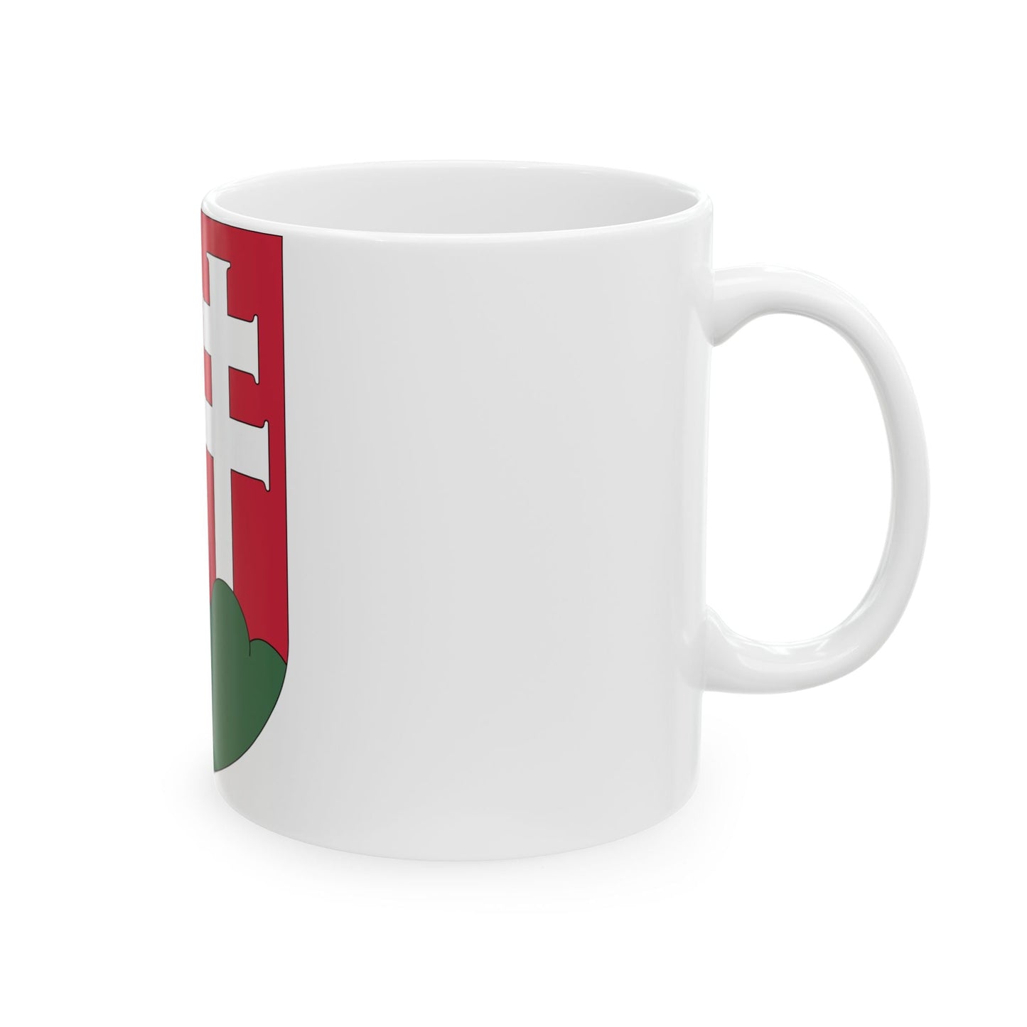 Coat of arms of Hungary (1918-1919) - White Coffee Mug