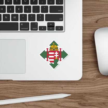 Coat of arms of Hungary (1945) STICKER Vinyl Die-Cut Decal-The Sticker Space