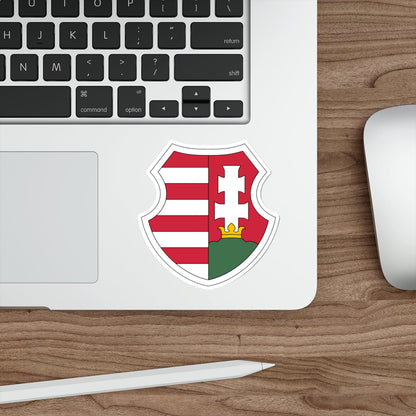 Coat of arms of Hungary (1946-1949, 1956-1957) STICKER Vinyl Die-Cut Decal-The Sticker Space