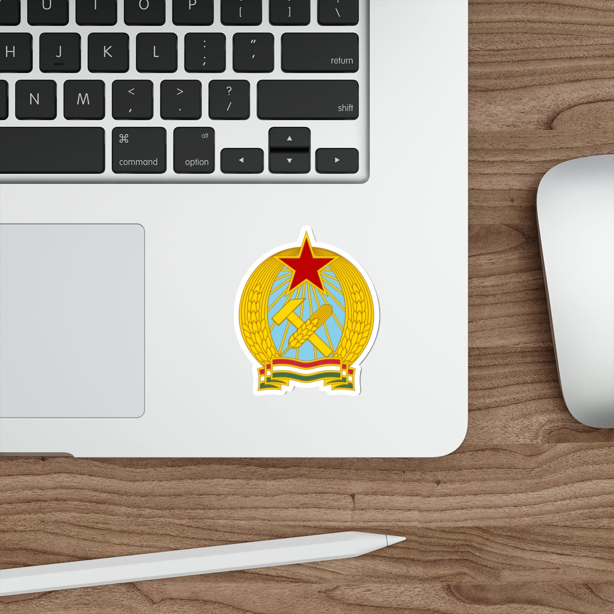 Coat of arms of Hungary (1949-1956) STICKER Vinyl Die-Cut Decal-The Sticker Space