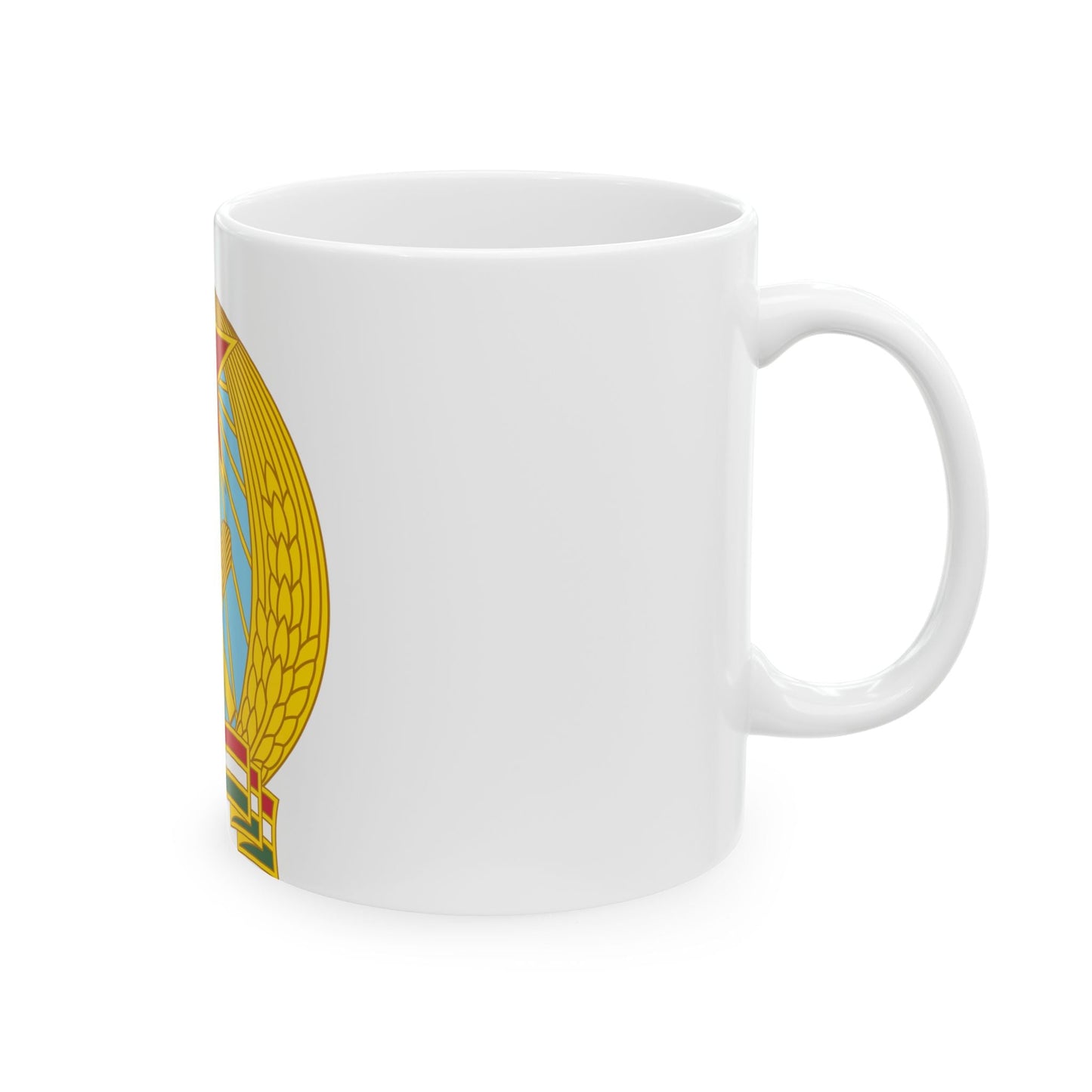 Coat of arms of Hungary (1949-1956) - White Coffee Mug