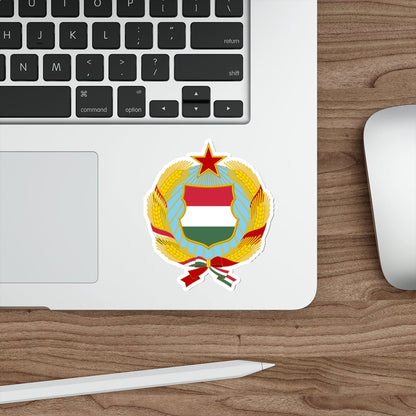 Coat of arms of Hungary (1957-1990) STICKER Vinyl Die-Cut Decal-The Sticker Space