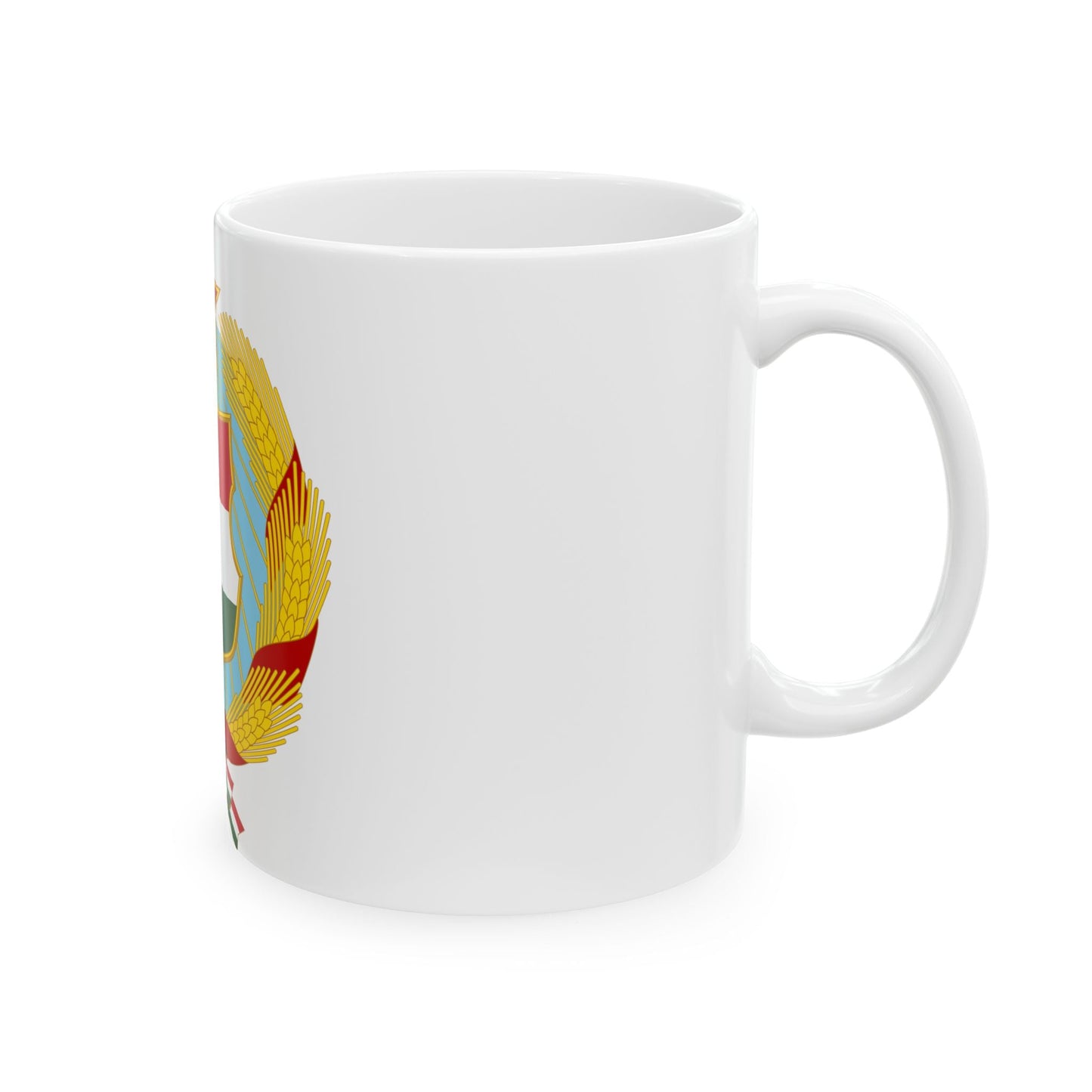 Coat of arms of Hungary (1957-1990) - White Coffee Mug