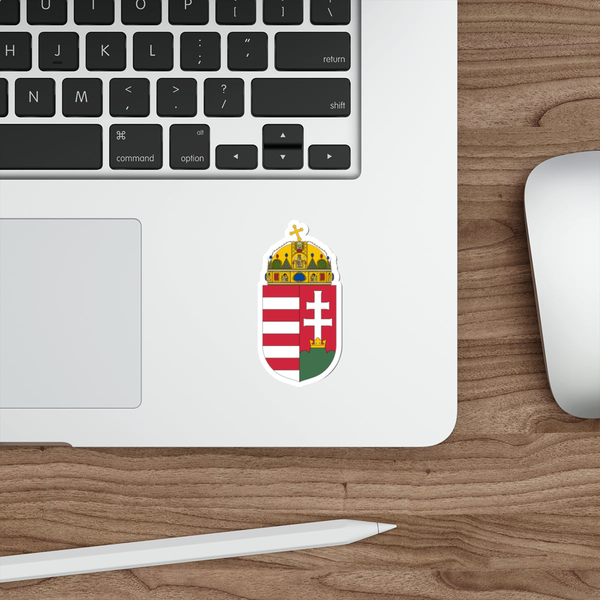 Coat of arms of Hungary STICKER Vinyl Die-Cut Decal-The Sticker Space