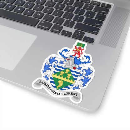 Coat of Arms of Huntingdonshire (England) (Coat of Arms) STICKER Vinyl Kiss-Cut Decal - The Sticker Space
