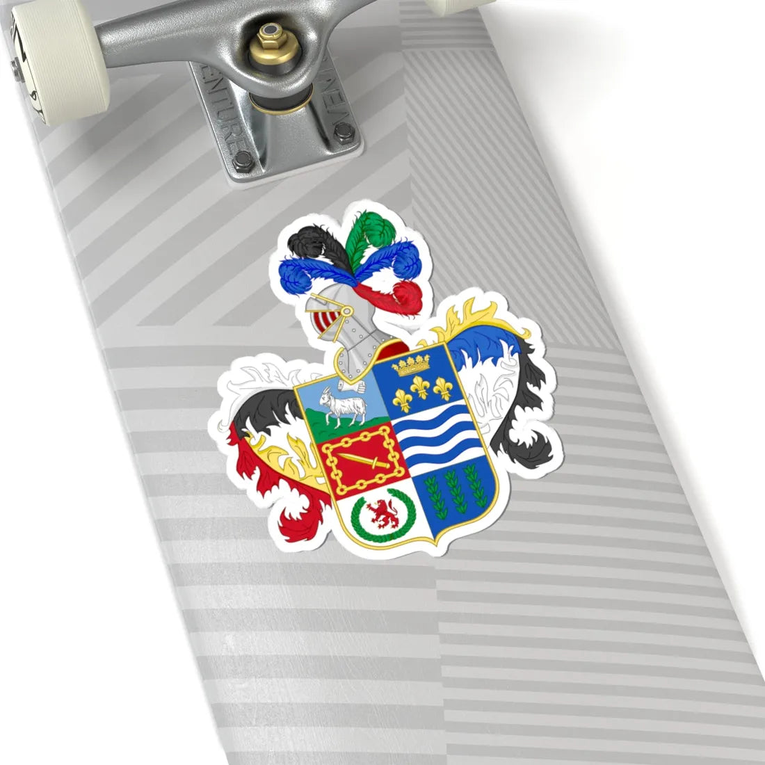 Coat of Arms of Ica (Peru) (Coat of Arms) STICKER Vinyl Kiss-Cut Decal - The Sticker Space