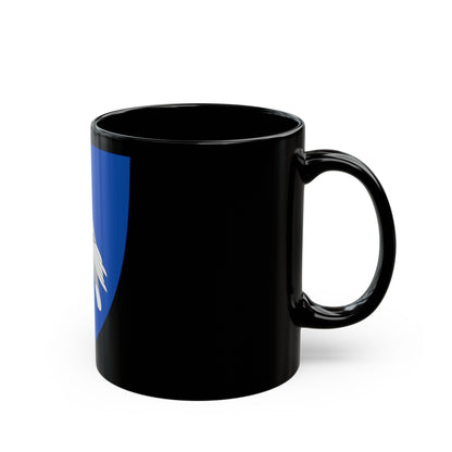 Coat of Arms of Iceland (1904) - Black Coffee Mug-The Sticker Space