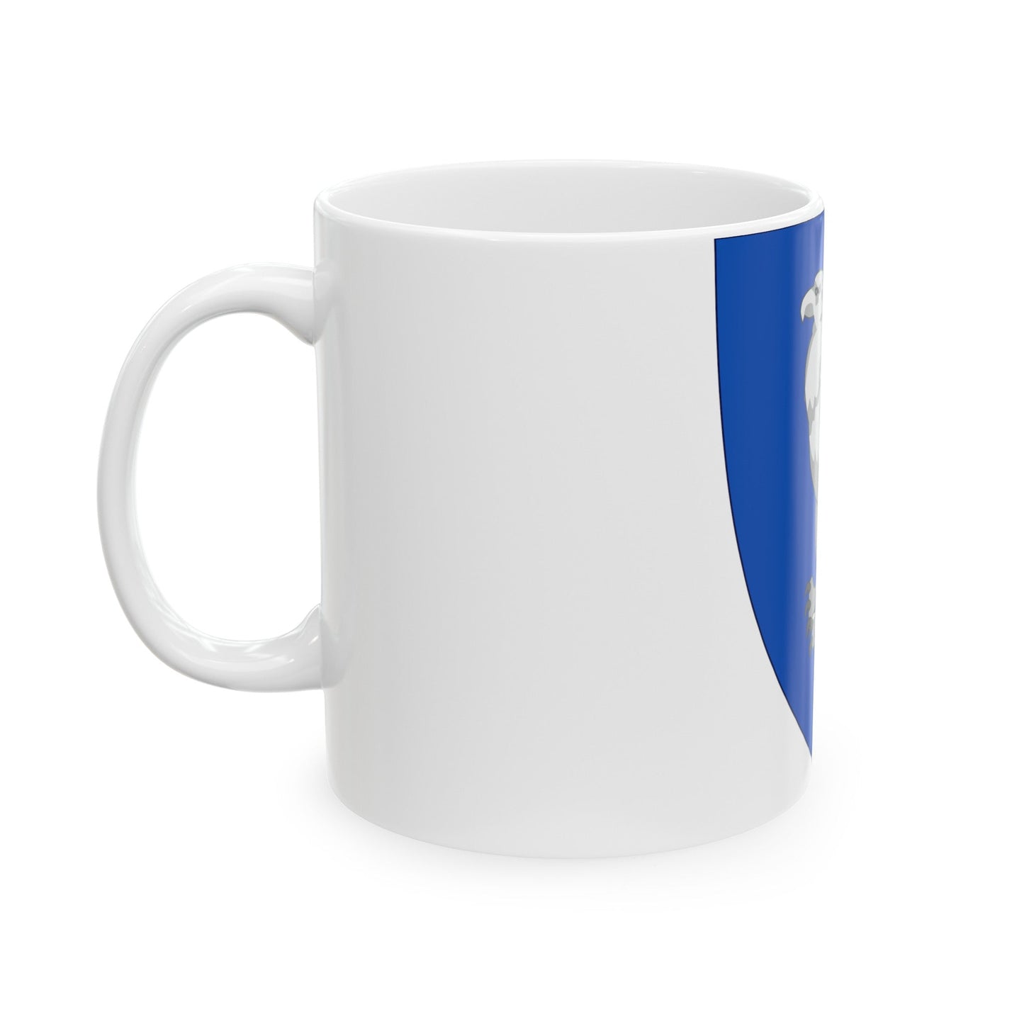 Coat of Arms of Iceland (1904) - White Coffee Mug-The Sticker Space