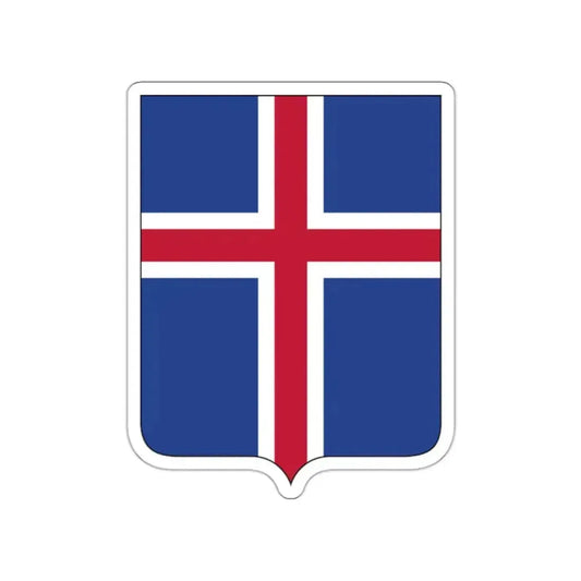 Coat of arms of Iceland 2 STICKER Vinyl Die-Cut Decal 2 Inch - The Sticker Space