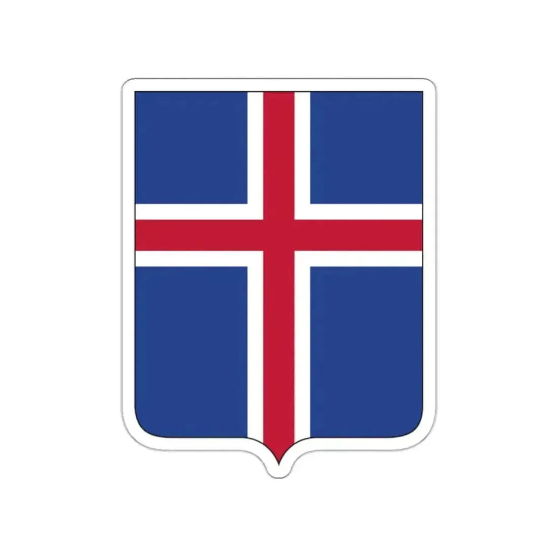 Coat of arms of Iceland 2 STICKER Vinyl Die-Cut Decal - The Sticker Space
