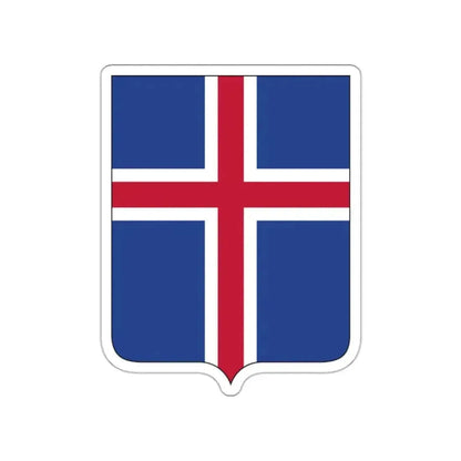 Coat of arms of Iceland 2 STICKER Vinyl Die-Cut Decal - The Sticker Space