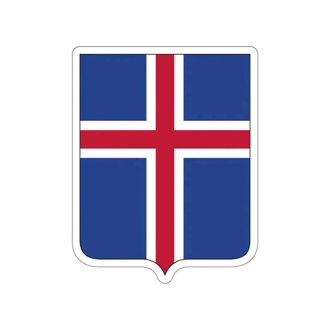 Coat of arms of Iceland 2 STICKER Vinyl Die-Cut Decal - The Sticker Space