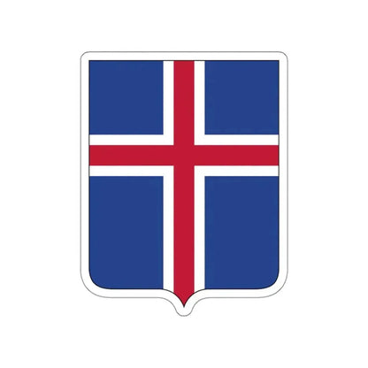 Coat of arms of Iceland 2 STICKER Vinyl Die-Cut Decal - The Sticker Space