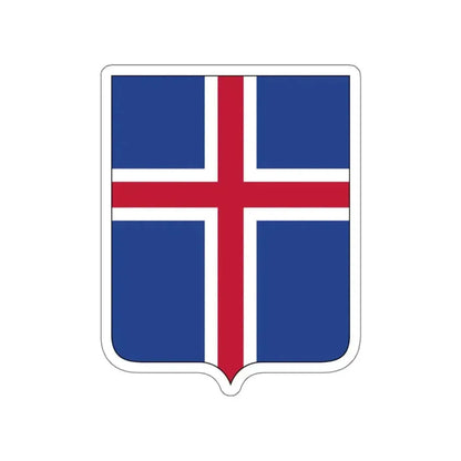 Coat of arms of Iceland 2 STICKER Vinyl Die-Cut Decal - The Sticker Space