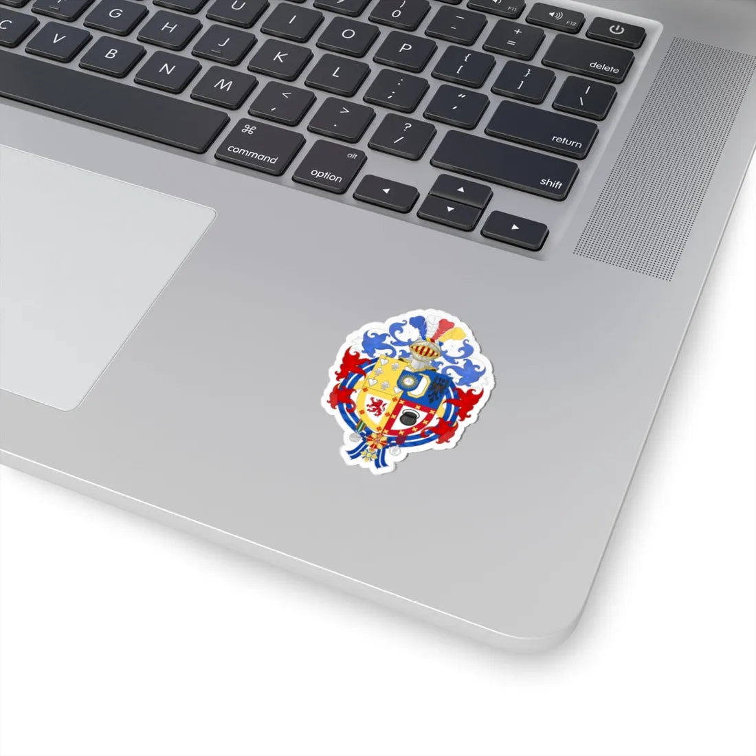 Coat of Arms of Ignacio Echeverría (Spain) (Coat of Arms) STICKER Vinyl Kiss-Cut Decal - The Sticker Space