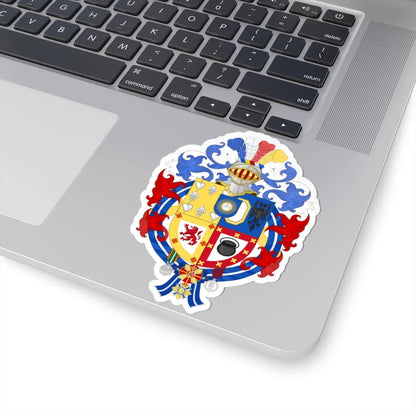 Coat of Arms of Ignacio Echeverría (Spain) (Coat of Arms) STICKER Vinyl Kiss-Cut Decal - The Sticker Space