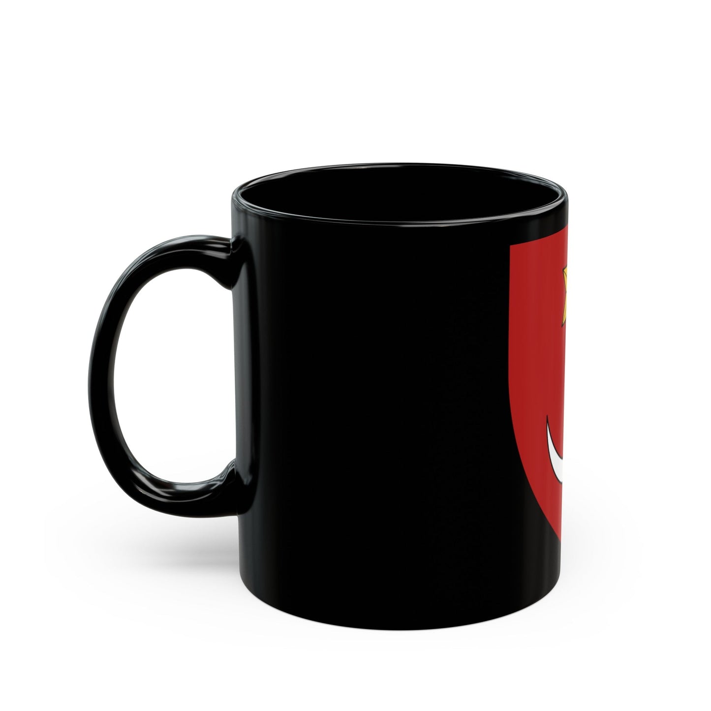 Coat of Arms of Illyria - Black Coffee Mug-The Sticker Space