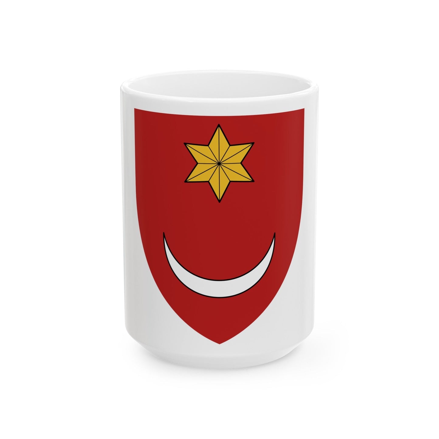 Coat of Arms of Illyria - White Coffee Mug-15oz-The Sticker Space