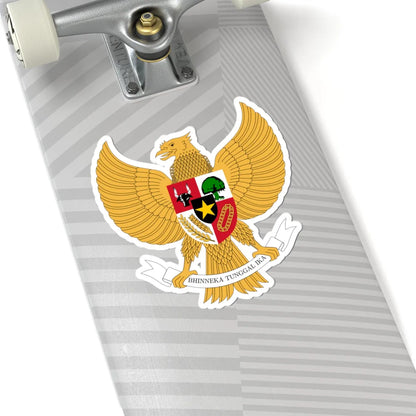 Coat of Arms of Indonesia (Indonesia) (Coat of Arms) STICKER Vinyl Kiss-Cut Decal - The Sticker Space